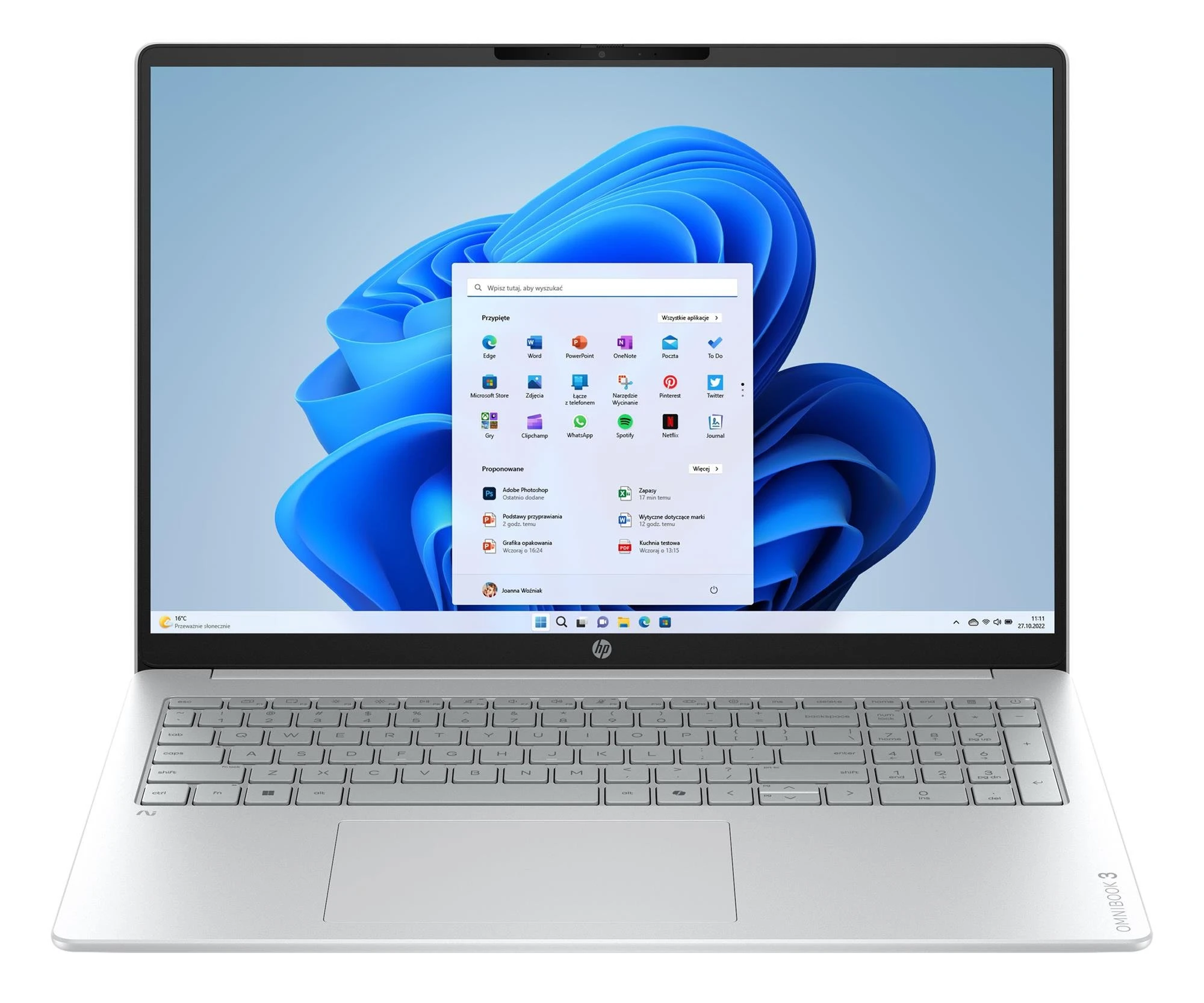 Ноутбук HP Omnibook 3 16 Snapdragon X1-26-100/16GB/512/Win11 (16-bz0001nwx (D8YZ8EA))