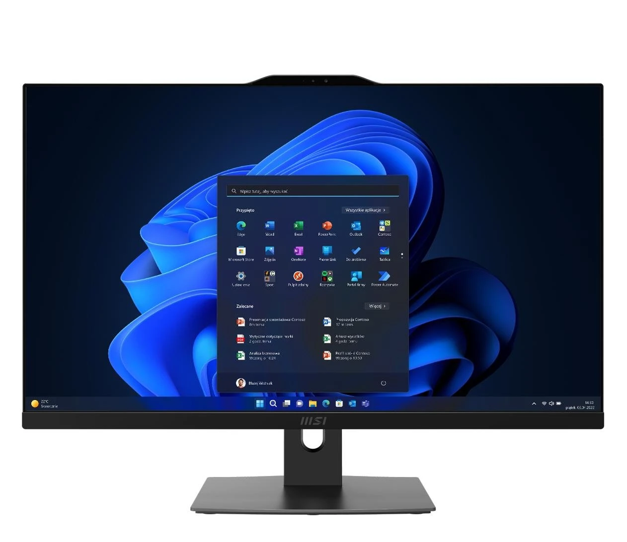 Комп'ютер MSI Modern AM272P 1M Core 5-120U/32GB/512/Win11PX Czarny (Modern AM272P 1M-1293XEU) EU