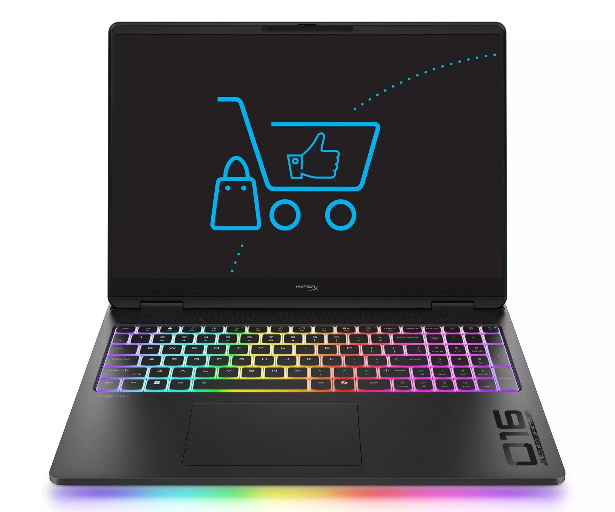 Ноутбук HyperX OMEN MAX 16 Ryzen AI 7-450/40GB/1TB+1TB RTX5070Ti 240Hz (16-ak1012nwx (DP6U8EA))