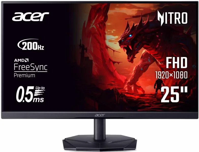 Монитор Acer Nitro KG251QX0biip (UM.KX1EE.005) (UA)