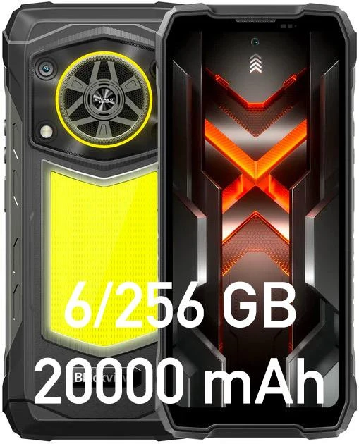 Телефон Blackview ROCK 5 6/256GB Black