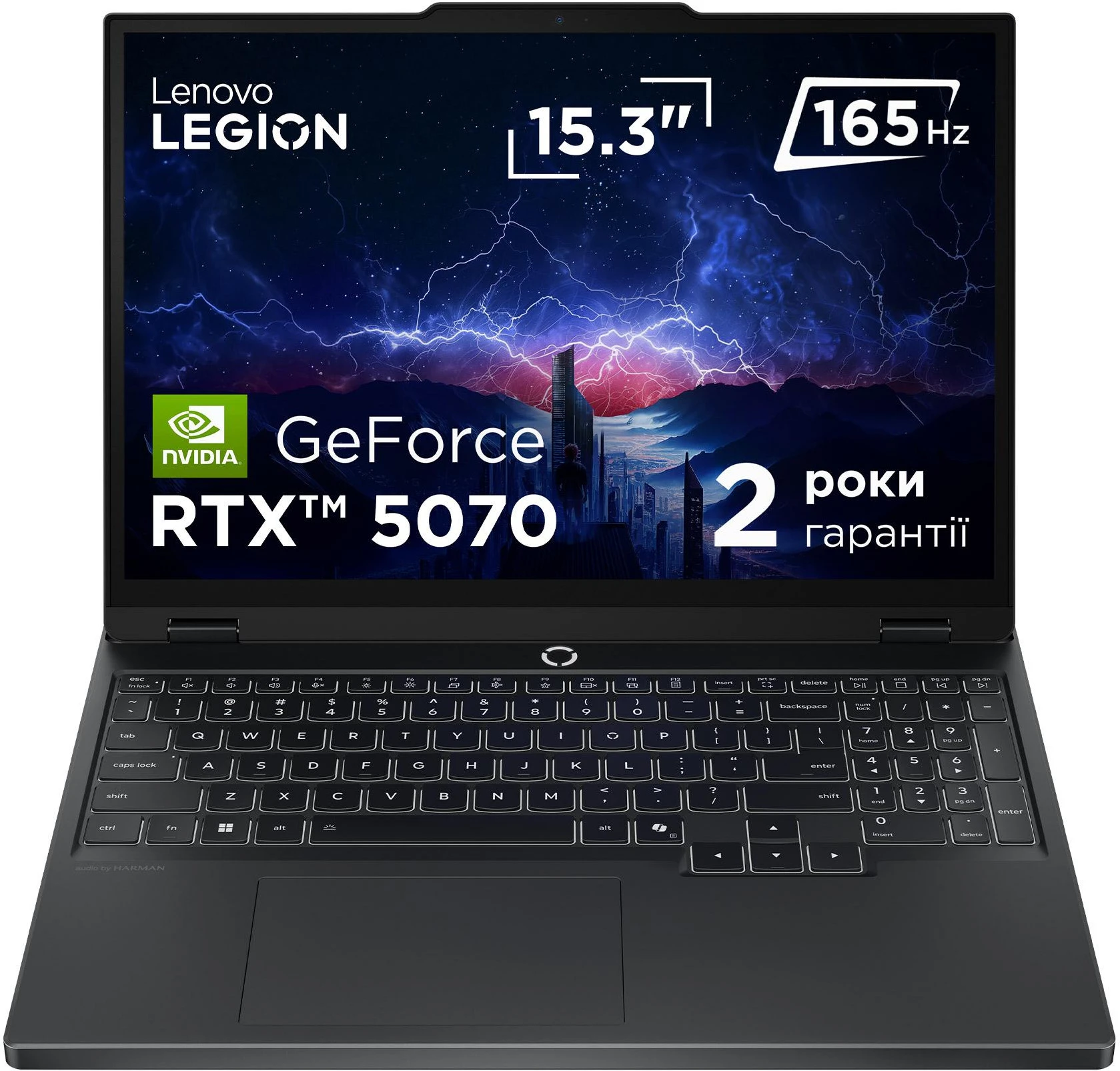 Ноутбук Lenovo Legion 5 15IRX10 Eclipse Black (83LY00T7RA) (UA)