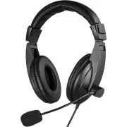 Наушники с микрофоном Sandberg Saver Large Black (325-28) (UA)