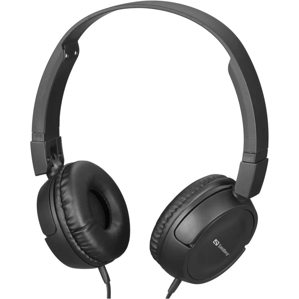 Навушники з мікрофоном Sandberg Saver Travel Black (325-30) (UA)