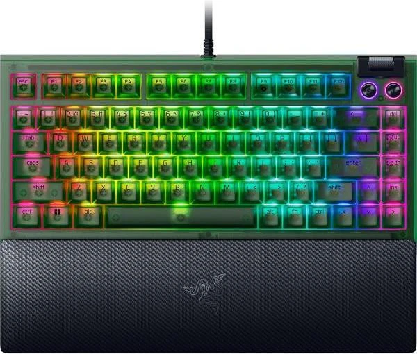 Клавіатура Razer BlackWidow V4 75% Phantom Green Edition (RZ03-05003300-R3M1) (UA)