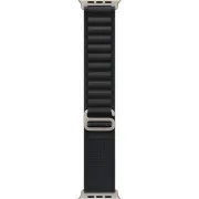 Ремешок Apple Black Alpine Loop Natural Titanium Finish Watch 44/45/46/49mm Medium (MFTF4)