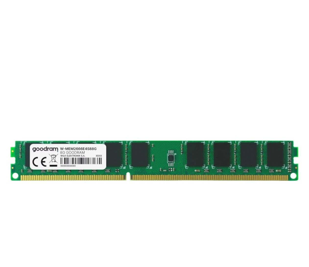 Оперативная память GOODRAM 8GB ECC 2666MHz SRx8 (W-MEM2666E4S88G) EU