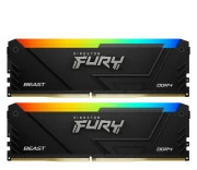 Kingston FURY 32GB (2x16GB) 3200MHz CL16 Beast RGB (KF432C16BB12AK2/32) EU