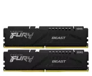 Kingston FURY 64GB (2x32GB) 6400 CL32 Beast Czarny (KF564C32BBEK2-64) EU