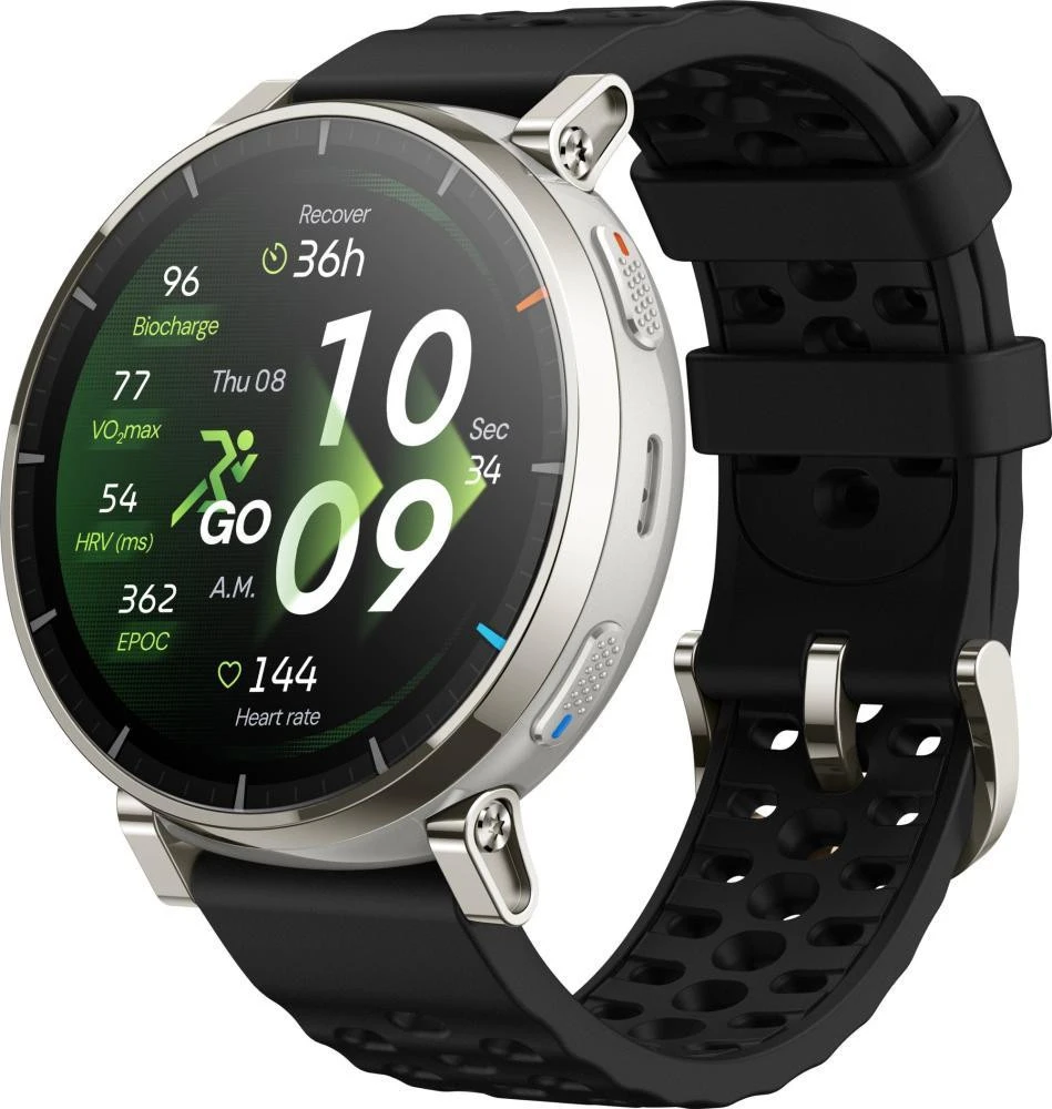 Смарт-годинники Amazfit Active 3 Premium Apex Silver (W2559GL1N)
