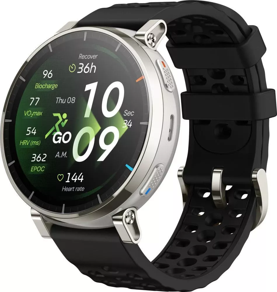 Смарт-часы Amazfit Active 3 Premium Apex Silver (W2559GL1N)