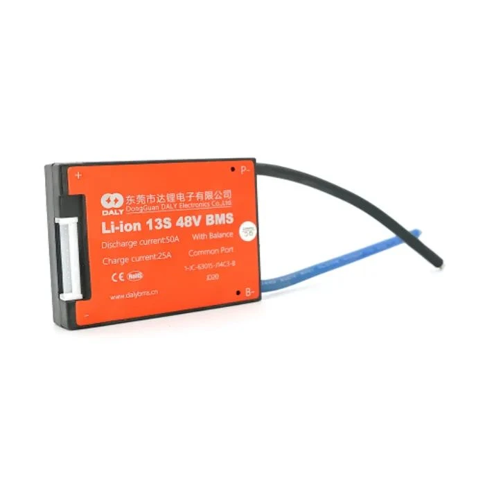 BMS контроллер DaLy Li-ion 48V 13S 25/50A (DL13S-50A) (UA)
