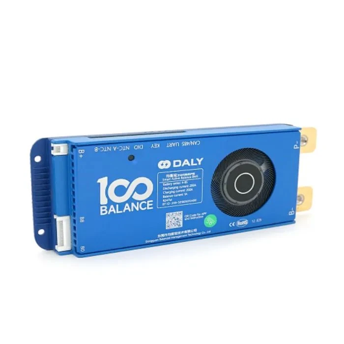 BMS контроллер DaLy LiFePO4 4-8S 200A с Bluetooth CAN активный балансир (DaLy 4-8S/200A) (UA)