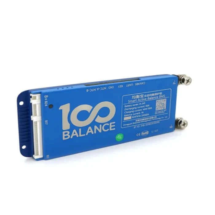 BMS контроллер DaLy LiFePO4 8-24S 60A с Bluetooth CAN активный балансир (DaLy 8-24S/60А) (UA)