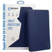 Чехол для планшета BeCover Tri Fold Soft TPU mount Apple Pencil Apple iPad 10.2 2019/2020/2021 Deep Blue (708456) (UA)