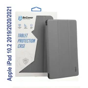 Чехол для планшета BeCover Tri Fold Soft TPU Silicone Apple iPad 10.2 2019/2020/2021 Gray (706885) (UA)