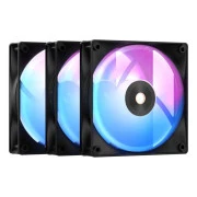 Кулер для корпусу OCYPUS DELTA F12 ARGB 3 IN (DELTA-F12-BK3AM00X-GL) (UA)
