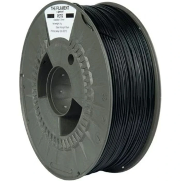 Пластик для 3D-принтера The Filament PETG 1.75mm MIDNIGHT BLACK 1kg (TF-24015) (UA)