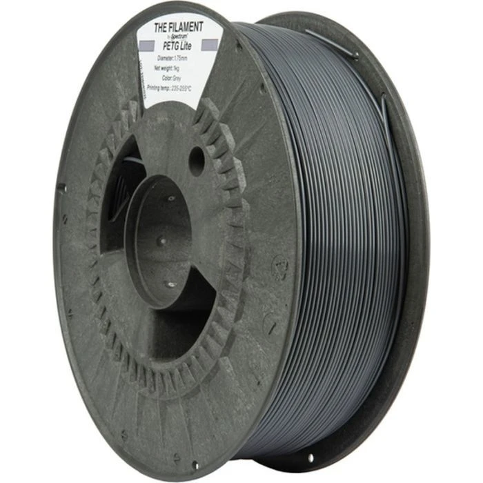 Пластик для 3D-принтера The Filament PETG Lite 1.75mm GREY 1kg (TF-24244) (UA)
