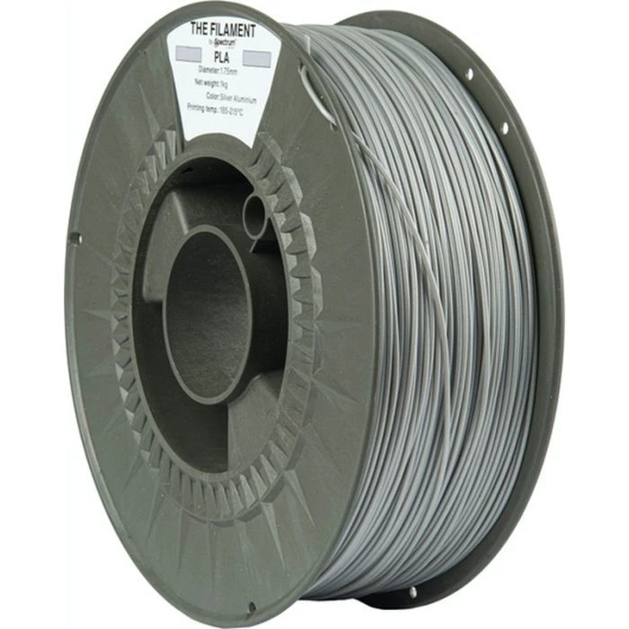 Пластик для 3D-принтера The Filament PLA 1.75mm 1kg SILVER ALUMINIUM (TF-24006) (UA)