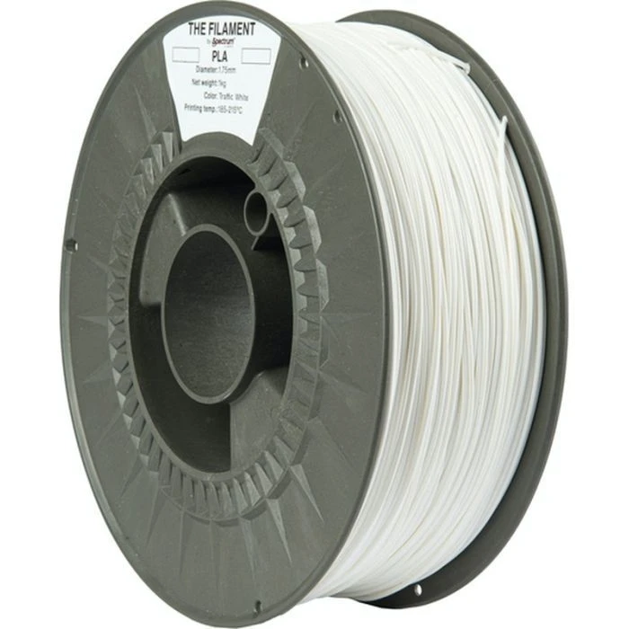 Пластик для 3D-принтера The Filament PLA 1.75mm 1kg TRAFFIC WHITE (TF-24001) (UA)