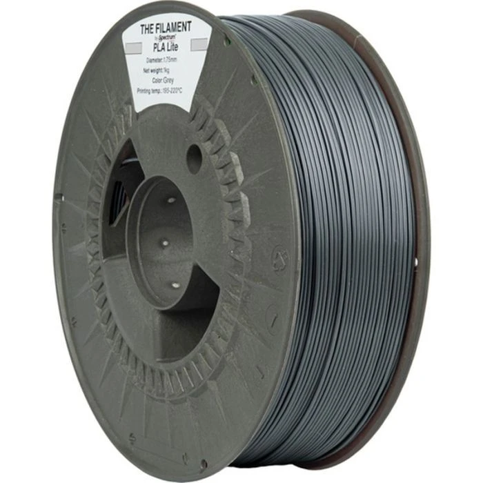 Пластик для 3D-принтера The Filament PLA Lite 1.75mm GREY 1kg (TF-24223) (UA)