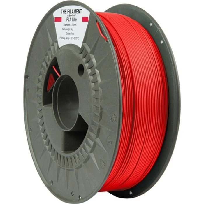 Пластик для 3D-принтера The Filament PLA Lite 1.75mm RED 1kg (TF-24219) (UA)