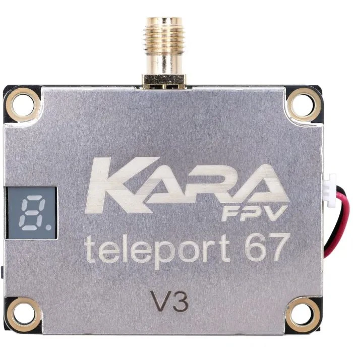 Видеопередатчик (VTX) KaraFPV Teleport67 4W 6.1-7.2G V3 (TX6704IV3) (UA)