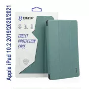Чохол для планшета BeCover Tri Fold Soft TPU mount Apple Pencil Apple iPad 10.2 2019/2020/2021 Dark Green (706743) (UA)