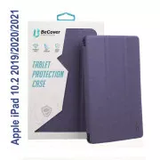 Чохол для планшета BeCover Tri Fold Soft TPU mount Apple Pencil Apple iPad 10.2 2019/2020/2021 Purple (706746) (UA)
