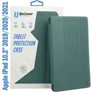 Чохол для планшета BeCover Tri Fold Soft TPU Silicone Apple iPad 10.2 2019/2020/2021 Темно-зелений (708514) (UA)