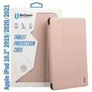 Чохол для планшета BeCover Tri Fold Soft TPU Silicone Apple iPad 10.2 2019/2020/2021 Рожевий (708516) (UA)