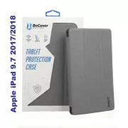 Чохол для планшета BeCover Tri Fold Soft TPU Silicone Apple iPad 9.7 2017/2018 A1822/A1823/A1893/A1954 Сірий (706879) (UA)