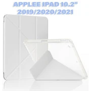 Чехол для планшета BeCover Ultra Slim Origami Transparent Apple Pencil Apple iPad 10.2 2019/2020/2021 Gray (711099) (UA)