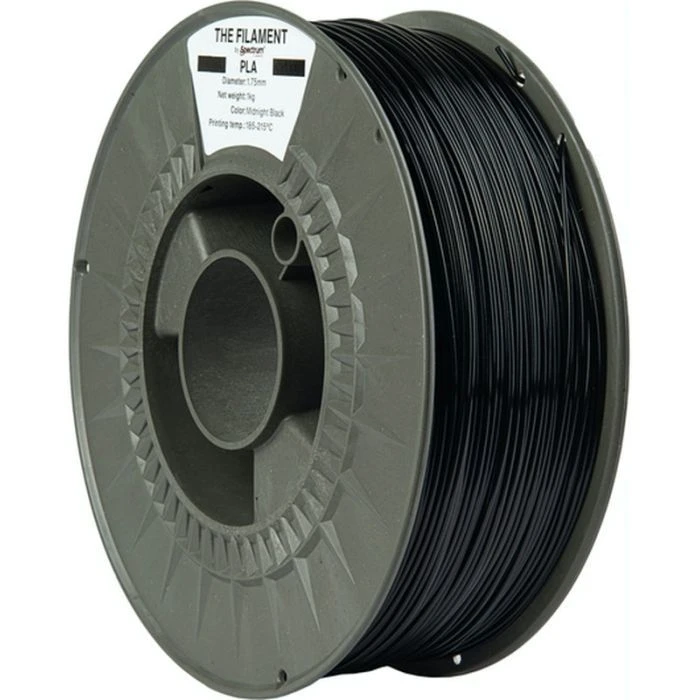 Пластик для 3D-принтера The Filament PLA 1.75mm 1kg MIDNIGHT BLACK (TF-24000) (UA)