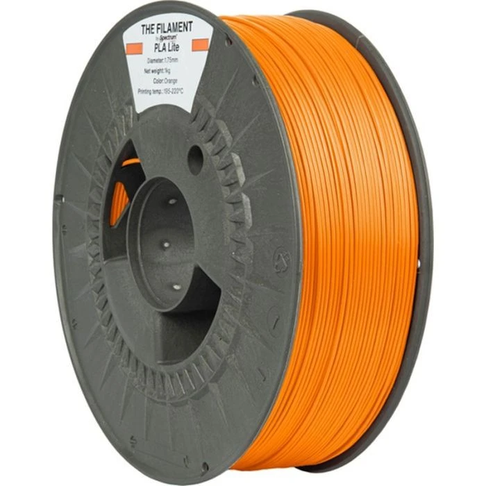 Пластик для 3D-принтера The Filament PLA Lite 1.75mm ORANGE 1kg (TF-24232) (UA)