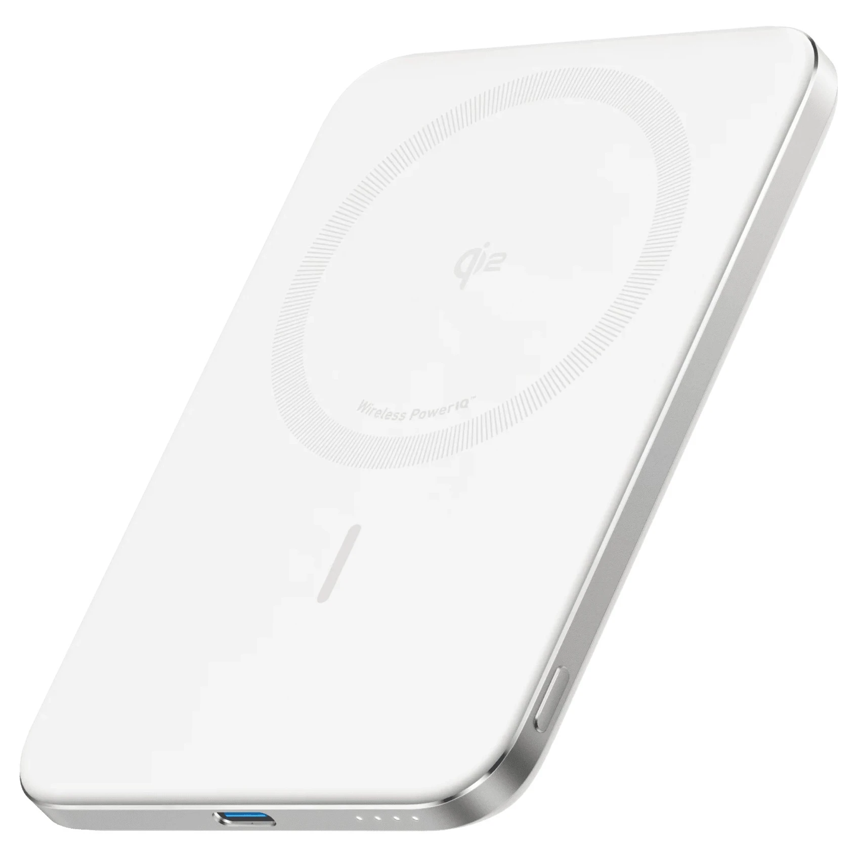 Мобільна батарея Anker Nano MagGo Slim 5000mAh 20W White (A1665H21) (UA)