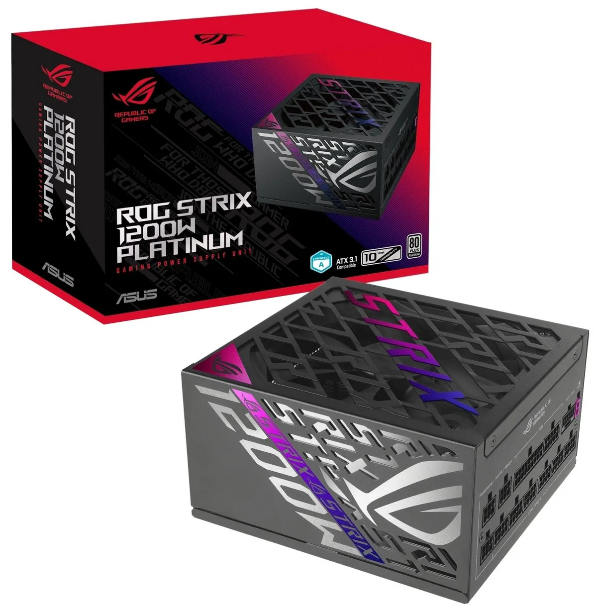 Блок питания Asus ROG Strix 1200W Platinum ROG Equalizer (90YE00W6-B0NA00) (UA)