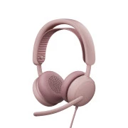 Logitech Zone Wired 2 USB Rose (981-001620) (UA)