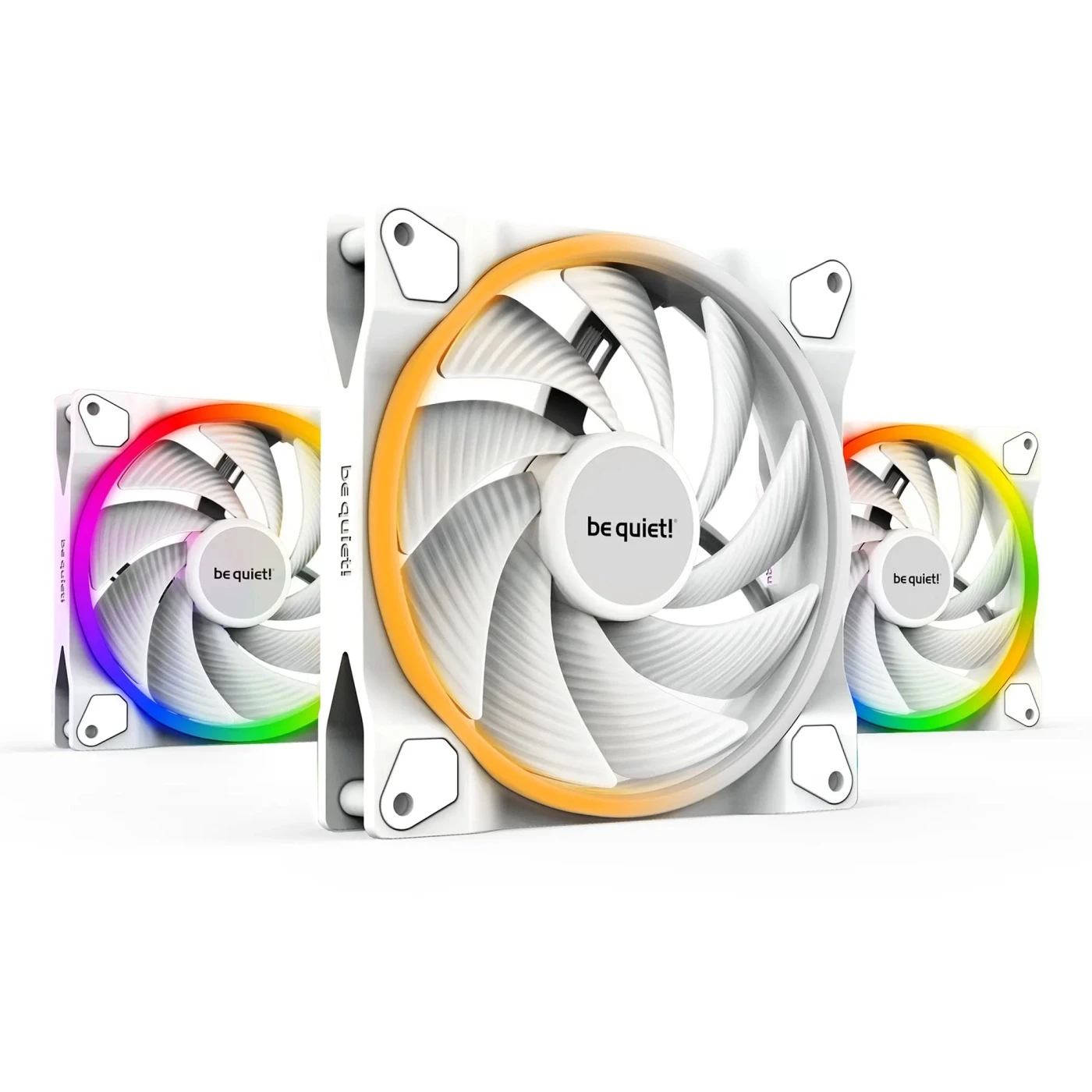 Вентилятор be quiet! Light Wings 140mm PWM High-Speed 3-Pack White (BL103) (UA)