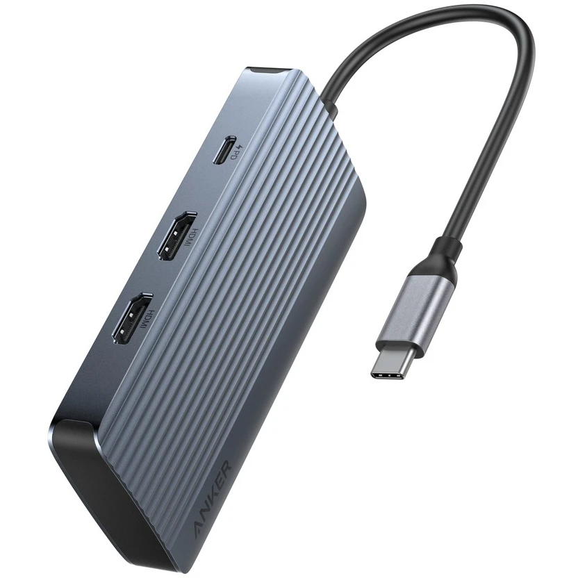 Anker USB-C 7-в-1 Black (A83740A2) (UA)