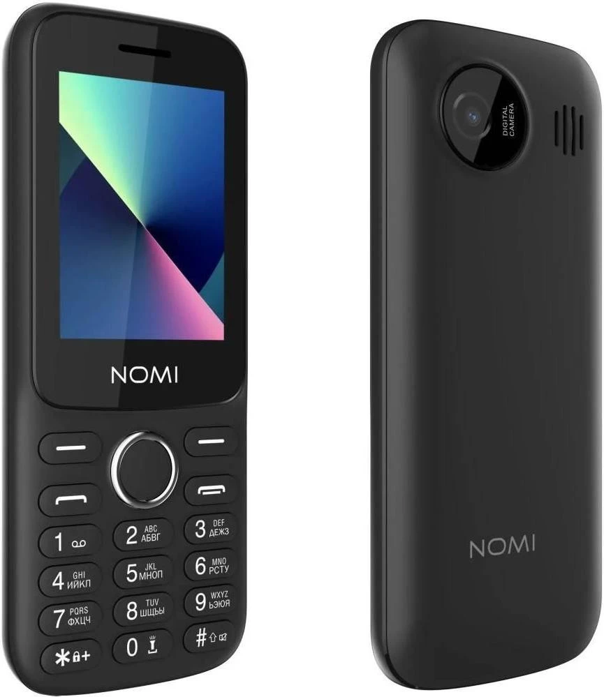 Телефон Nomi i2415 Black (UA)