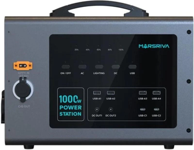 Зарядна станція Marsriva MP10 V3 1000W 1008Wh (MP10V3_MARSRIVA) (UA)