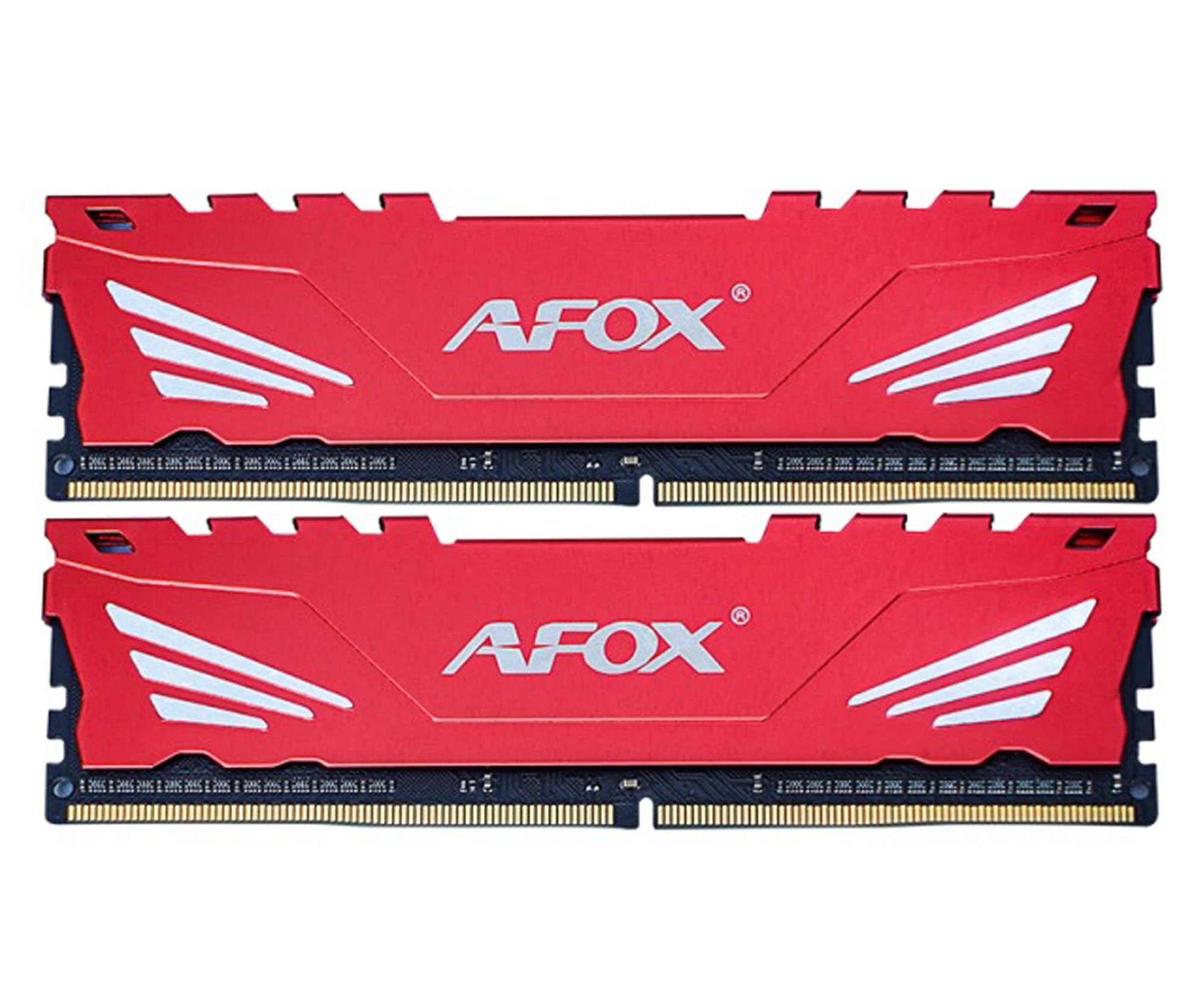 Оперативная память Afox 16GB (2x8GB) 3200 CL16 Gaming Red (AFLD416PH1CAD) EU