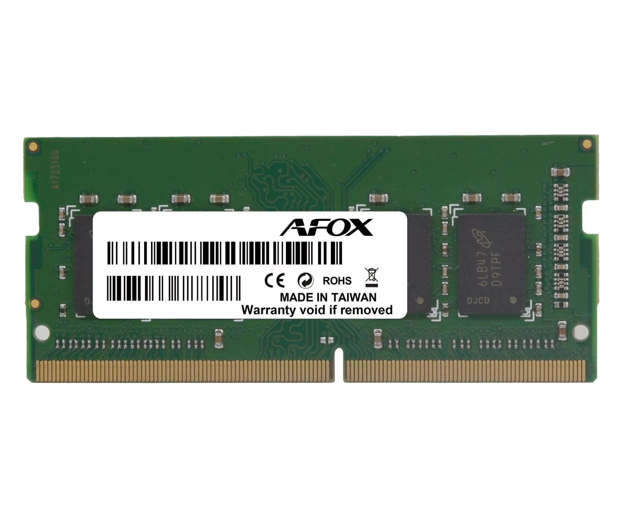 Оперативная память Afox 8GB (1x8GB) 3200 CL22 (AFSD48PH1P) EU