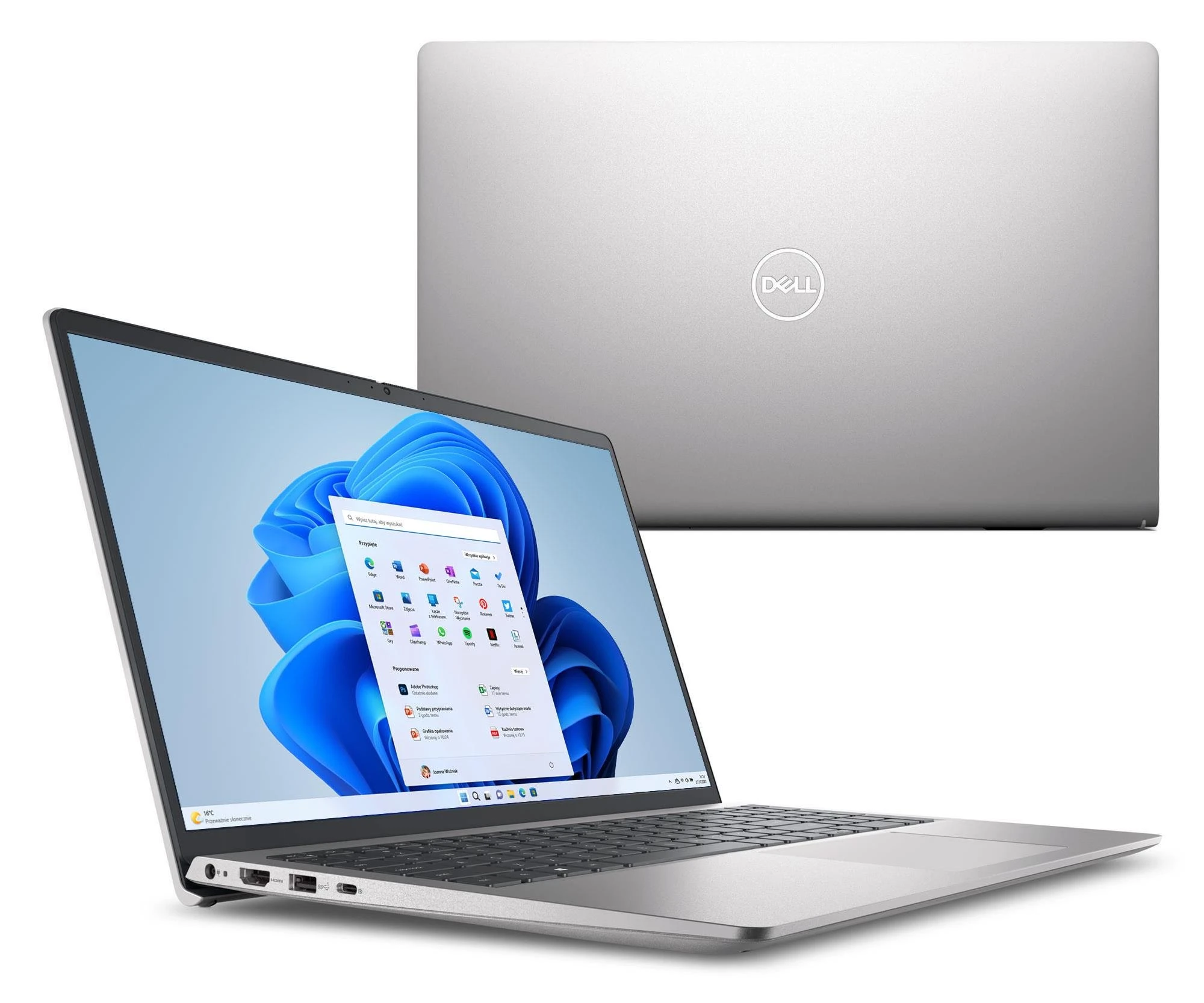 Ноутбук Dell 15 Ryzen 7-7730U/24GB/1TB/Win11 120Hz Silver (DC15255_BCLR_803H_S)