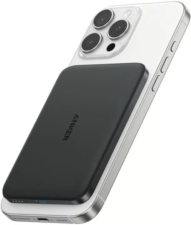 Мобильная батарея Anker Nano Air 2 MagSafe 5000mAh Black (A1665H11) (UA)