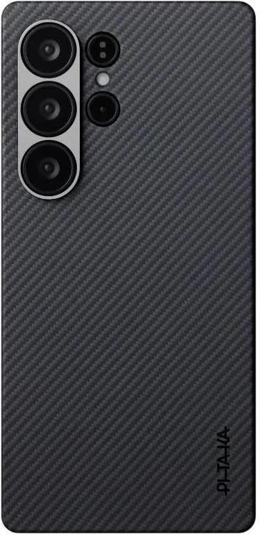 Чехол для смартфона Pitaka Ultra-Slim Case Classic Twill 600D Black/Grey for Samsung Galaxy S25 Ultra Black/Grey (KS2501U)