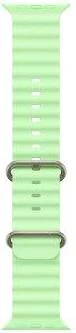ремінець Apple Neon Green Ocean Band Natural Titanium Finish для Watch 44/45/46/49mm (MGCF4)