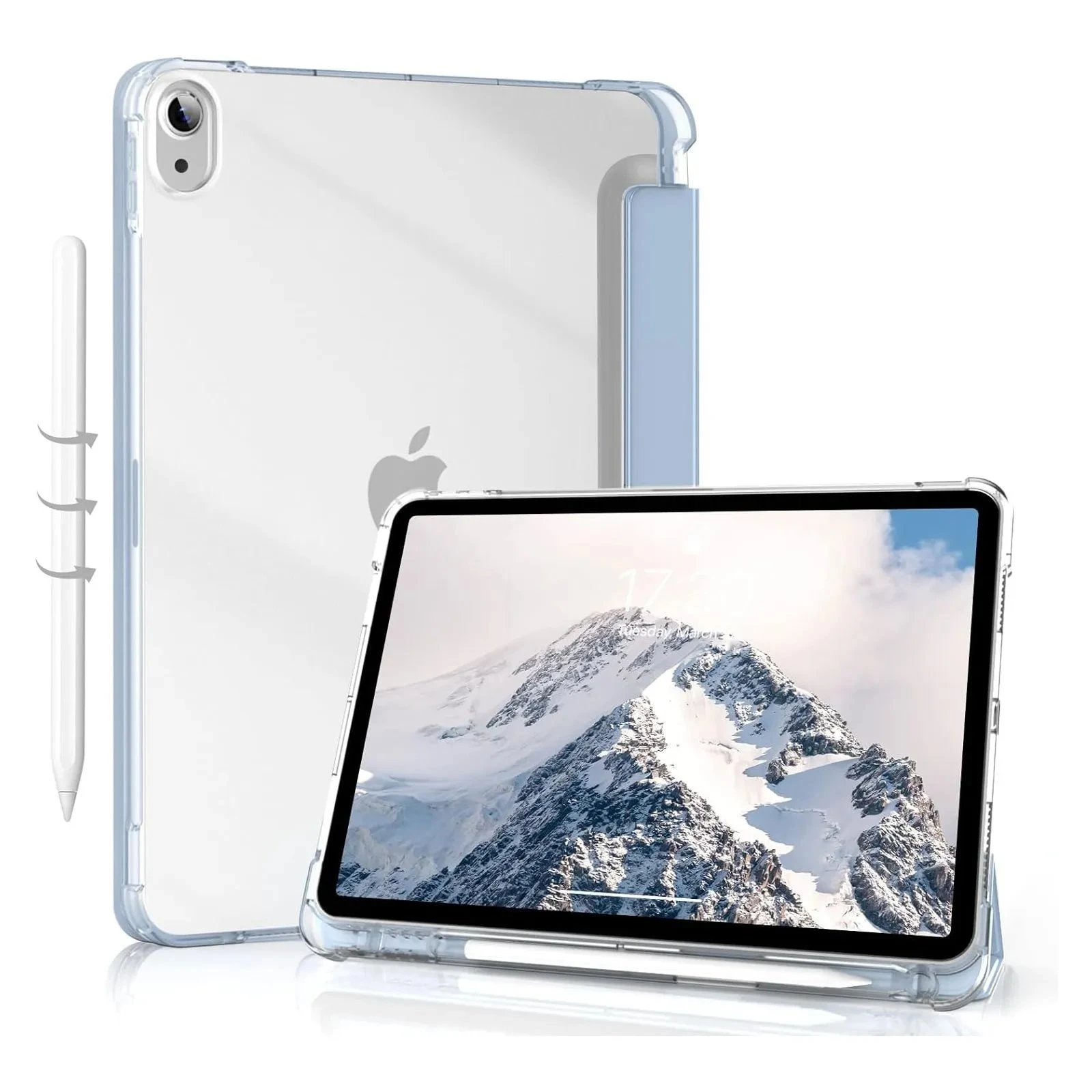 Чехол для планшета BeCover Soft Edge Apple iPad Air 11 M4 2026 Light Blue (715265) (UA)